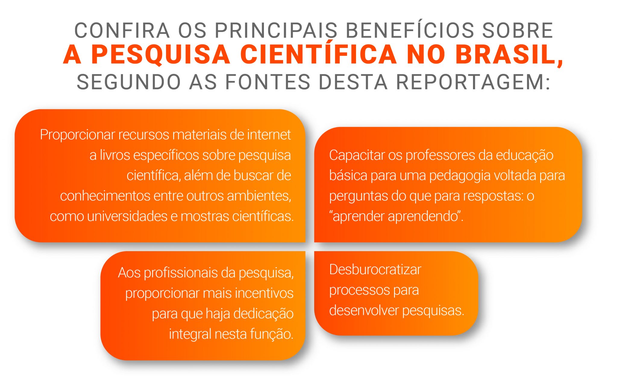 Por que estimular a pesquisa científica desde a infância?